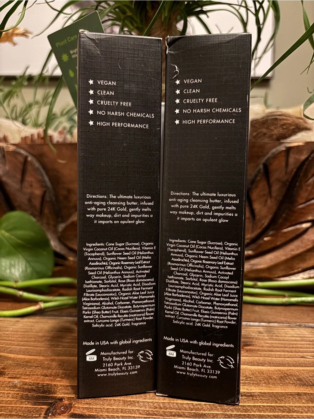 TRULY 24K Gold Black Soap Luxury Butter Impurity Cleanser Bundle-Discontinued